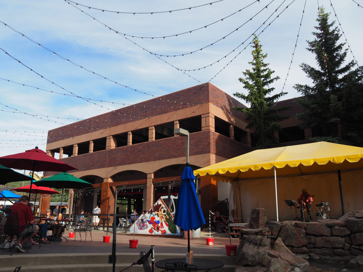 Extended Outdoor Dining Area Cooper Creek Square