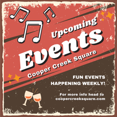 Live Music and Events at Cooper Creek